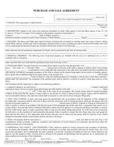 Printable Maine Sale Agreement Form